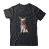 Funny Beagle Christmas Tree Santa Reindeer Pajamas Classic T Shirt Black 600x.jpg