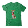 Funny Beagle Christmas Tree Santa Reindeer Pajamas Classic T Shirt Irish Green 600x.jpg