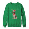 Funny Beagle Christmas Tree Santa Reindeer Pajamas Crewneck Sweatshirt Irish Green 600x.jpg