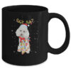 Funny Poodle Christmas Tree Santa Reindeer Pajamas Mug 11oz Mug Black a785fb17 572d 47d0 a12e 524674fd95af 600x.jpg