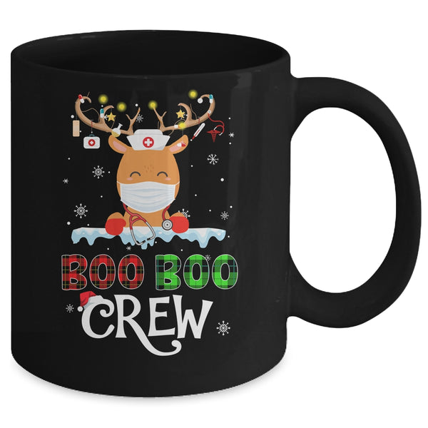 Christmas Boo Boo Crew Reindeer Nurse Buffalo Plaid Nurse Mug 11oz Mug Black 56b048a2 a67b 40b4 801c bb2465c79c5c 600x.jpg