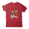 Santa And Friends Wearing Mask New Christmas Quarantine Classic T Shirt Red 600x.jpg