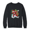 Santa And Friends Wearing Mask New Christmas Quarantine Crewneck Sweatshirt Black 600x.jpg