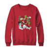 Santa And Friends Wearing Mask New Christmas Quarantine Crewneck Sweatshirt Red 600x.jpg