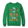My Students Kids Are Smart Cookies Christmas Teacher Gift Crewneck Sweatshirt Irish Green 600x.jpg
