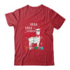 Fa La La Llama Christmas For Women Men Kids Classic T Shirt Red 600x.jpg