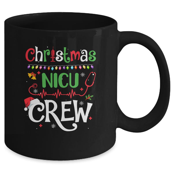 Christmas NICU Crew Nurse Doctor Tech Neonatal ICU Squad Mug 11oz Mug Black c59bf735 8003 46df 8e80 c0315a6f3c15 600x 1.jpg