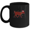 Red Plaid Goat Christmas Lights Santa Hat Pajamas Mug 11oz Mug Black 600x.jpg