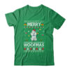 Merry Woofmas Poodle Santa Reindeer Ugly Christmas Sweater Classic T Shirt Irish Green 600x.jpg