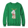Funny Poodle Christmas Tree Santa Reindeer Pajamas Crewneck Sweatshirt Irish Green 600x.jpg