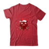 Red Plaid Hippopotamus Christmas Lights Santa Hat Pajamas Classic T Shirt Red 600x 1.jpg