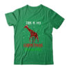 This Is My Christmas Pajama Shirt Giraffe Red Plaid Classic T Shirt Irish Green 600x 1.jpg