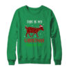This Is My Christmas Pajama Shirt Goat Red Plaid Crewneck Sweatshirt Irish Green 600x.jpg