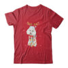 Funny Poodle Christmas Tree Santa Reindeer Pajamas Classic T Shirt Red 600x 1.jpg