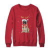 Funny Pug Christmas Tree Santa Reindeer Pajamas Crewneck Sweatshirt Red 600x.jpg