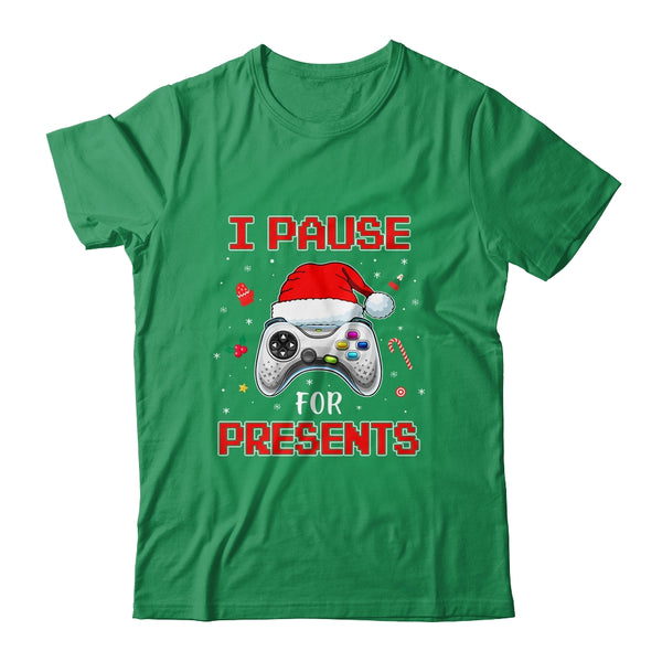 Funny Christmas Gamer I Pause For Presents Gaming Gift Classic T Shirt Irish Green 600x.jpg Funny Christmas Gamer I Pause For Presents Gaming Gift Classic T Shirt Irish Green 600x.jpg