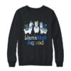 Llamakkah Squad Funny Jewish Hanukkah Gift Cute Llama Crewneck Sweatshirt Black 600x.jpg