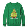 Avocado Tree Christmas Light Funny Christmas Vegans Gifts Crewneck Sweatshirt Irish Green 600x 2.jpg