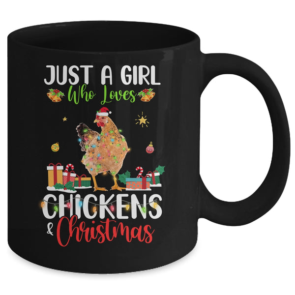 Just A Girl Who Loves Chickens And Christmas Funny Farmer Mug 11oz Mug Black d866f320 3484 42dd a216 2ece4f0ad025 600x.jpg