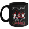 Just Hanging With My Gnomies Buffalo Plaid Funny Christmas Mug 11oz Mug Black 600x.jpg