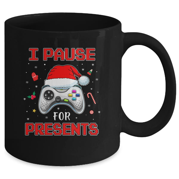 Funny Christmas Gamer I Pause For Presents Gaming Gift Mug 11oz Mug Black ef2dc004 5824 4732 981c 813c50208ebf 600x.jpg