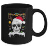 Skull Reindeer Christmas Funny Skulls Santa Hat Reindeer Mug 11oz Mug Black 6646dc35 55ce 4a58 8346 60b2362760f3 600x.jpg