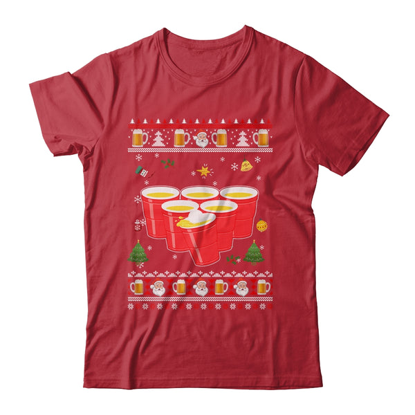 Beer Pong Drinking Game Ugly Christmas Sweater Funny Gift Classic T Shirt Red 600x.jpg