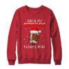 This Is My Christmas Pajama Shirt Gift For Football Lover Crewneck Sweatshirt Red 600x.jpg