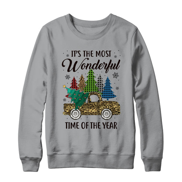 Its The Most Wonderful Time Of The Year Plaid Christmas Tree Crewneck Sweatshirt Sport Grey 600x.jpg