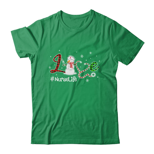 Love Nurse Life Snowman Funny Nursing Christmas Day Gifts Classic T Shirt Irish Green 600x.jpg Love Nurse Life Snowman Funny Nursing Christmas Day Gifts Classic T Shirt Irish Green 600x.jpg