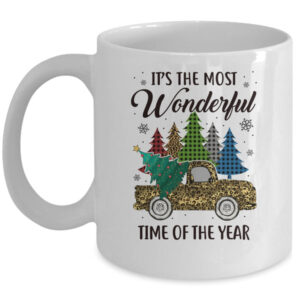 Its The Most Wonderful Time Of The Year Plaid Christmas Tree Mug 11oz Mug White 600x.jpg