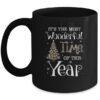Its The Most Wonderful Time The Year Leopard Plaid Christmas Tree Mug 11oz Mug Black 600x.jpg