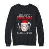 This Is My Christmas Pajama Shirt Gift For Baseball Lover Crewneck Sweatshirt Black 600x.jpg