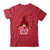 Diva Gnome Buffalo Plaid Matching Christmas Pajama Gift Classic T Shirt Red 600x.jpg
