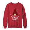 Funny Gnome Buffalo Plaid Matching Christmas Pajama Gift Crewneck Sweatshirt Red 600x.jpg