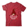 Girlfriend Gnome Buffalo Plaid Matching Christmas Pajama Gift Classic T Shirt Red 600x.jpg