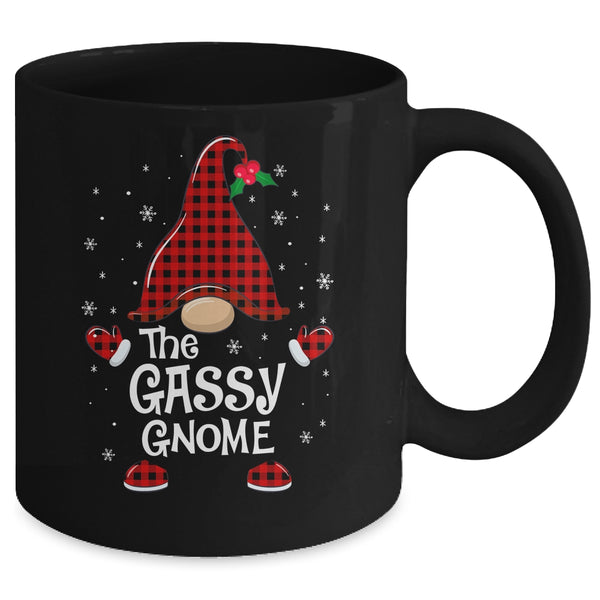 Gassy Gnome Buffalo Plaid Matching Christmas Pajama Gift Mug 11oz Mug Black 0bc26a7b cc5c 41c0 a687 4da401aee478 600x.jpg