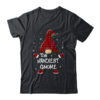 Handiest Gnome Buffalo Plaid Matching Christmas Pajama Gift Classic T Shirt Black 600x.jpg