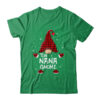 Nana Gnome Buffalo Plaid Matching Christmas Pajama Gift Classic T Shirt Irish Green 600x.jpg