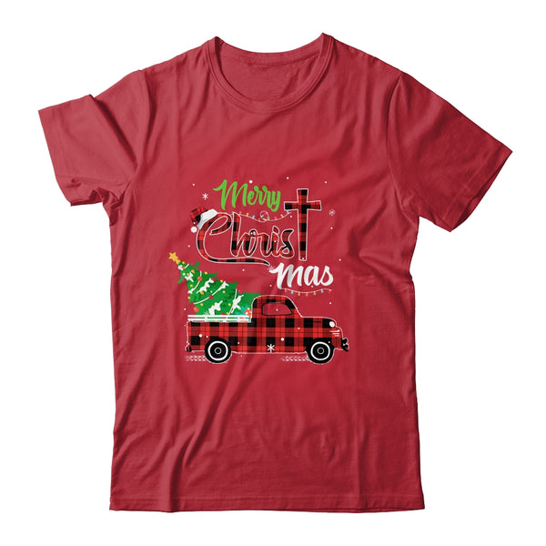 Merry Christmas Buffalo Plaid Red Truck Christian Cross Xmas Classic T Shirt Red 600x.jpg Merry Christmas Buffalo Plaid Red Truck Christian Cross Xmas Classic T Shirt Red 600x.jpg
