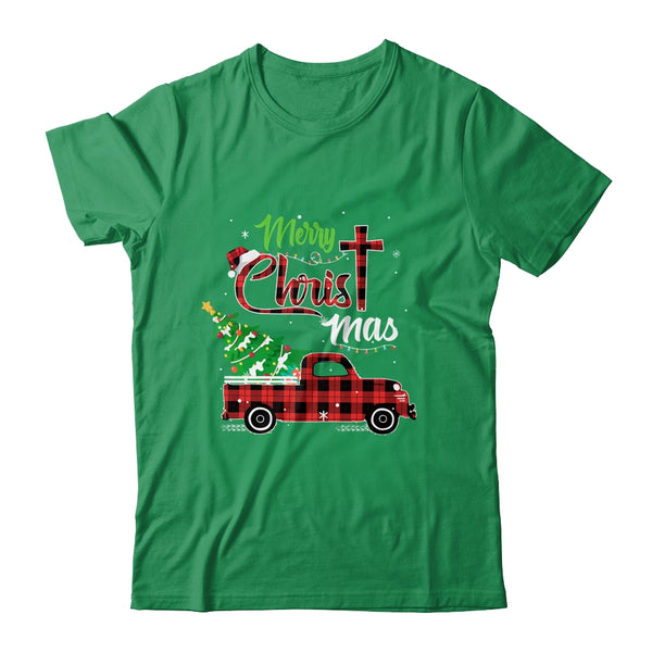 Merry Christmas Buffalo Plaid Red Truck Christian Cross Xmas Classic T Shirt Irish Green 600x.jpg Merry Christmas Buffalo Plaid Red Truck Christian Cross Xmas Classic T Shirt Irish Green 600x.jpg