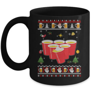 Beer Pong Drinking Game Ugly Christmas Sweater Funny Gift Mug 11oz Mug Black 600x.jpg