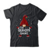 Grandpa Gnome Buffalo Plaid Matching Christmas Pajama Gift Classic T Shirt Black 600x.jpg