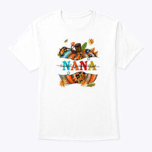 Thankful Grateful Blessed Shirt Nana Thanksgiving Pumpkin Tee 1.jpg