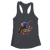 Bass Fish USA Flag Fishing 4th Of July Patriotic Fishing Women s Ideal Racerback Tank Black 600x.jpg