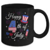 Happy 4th Of July Patriotic American Flag USA Men Women Kids Mug 11oz Mug Black back 600x.jpg