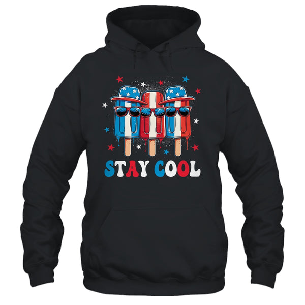 Stay Cool 4th July Boys Men Popsicle USA Flag American Pullover Hoodie Black 600x.jpg