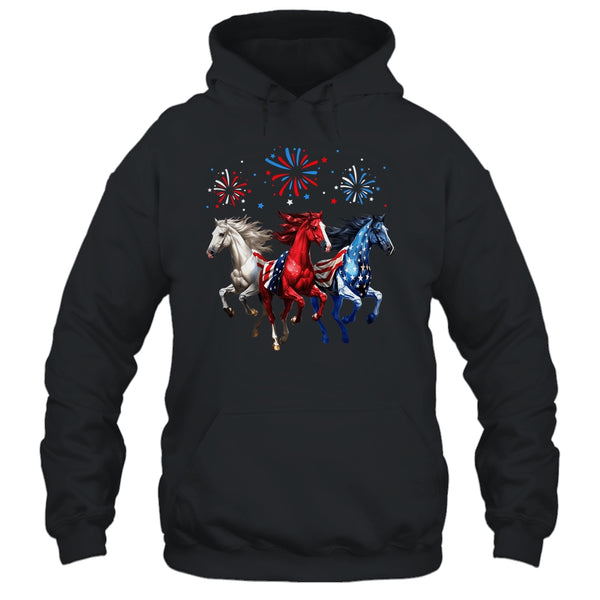 Patriotic Firework Horse USA Flag July 4th Fireworks Show Pullover Hoodie Black 600x.jpg