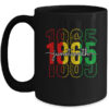 Emancipation Day Is Great With 1865 Juneteenth Flag Mug 15oz Mug Black front 600x.jpg