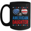 All American Daughter 4th Of July Memorial Day Matching Mug 15oz Mug Black front 600x.jpg